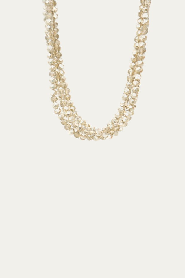 Collana punto luce - Oro Bianco