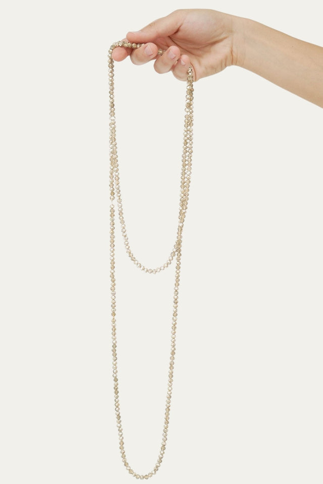 Collana punto luce - Oro Bianco