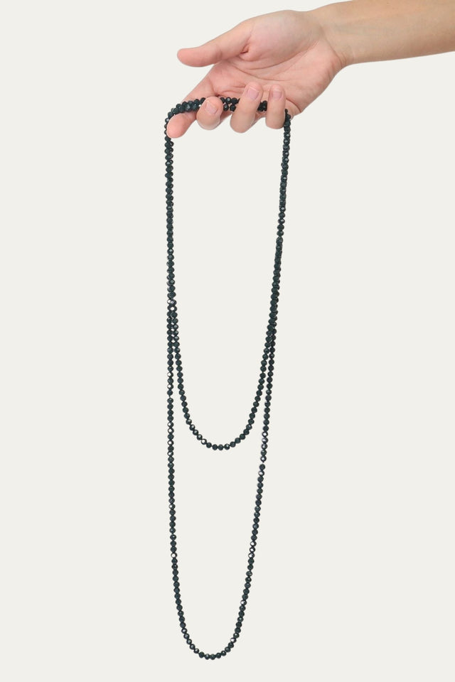 Collana punto luce - Verde Intenso