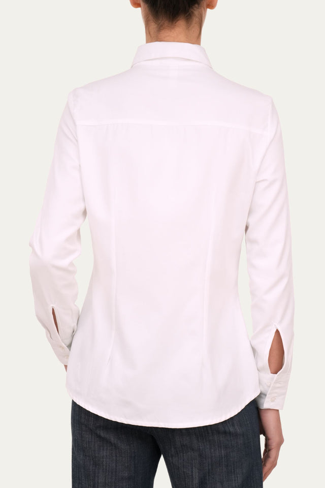 Camicia Oxford slim fit - Bianco