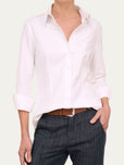 Camicia Oxford slim fit - Bianco