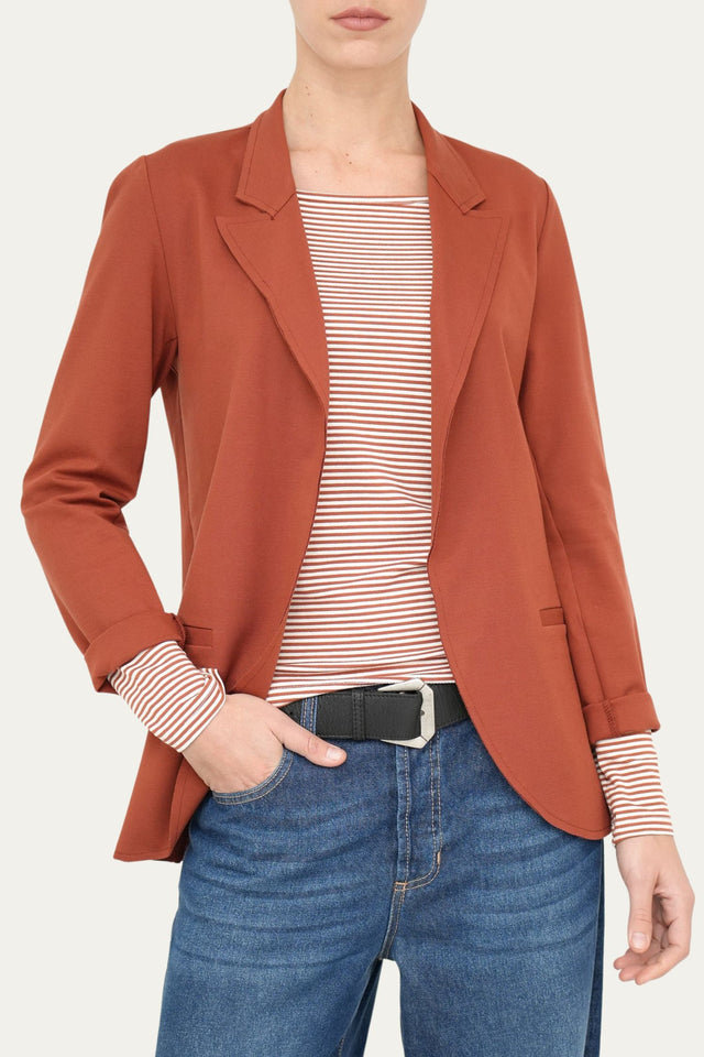 Giacca punto Milano JOLIE - Ruggine