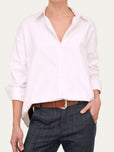 Camicia Oxford oversized - Bianco