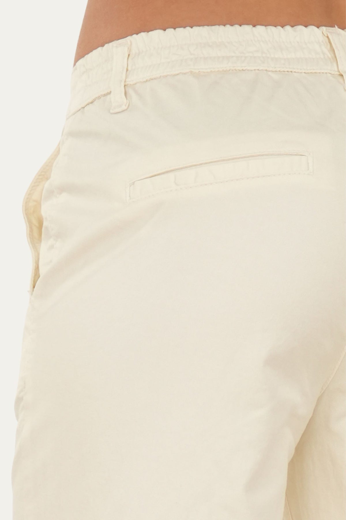 Pantalone palazzo LIA cotone Light - Panna