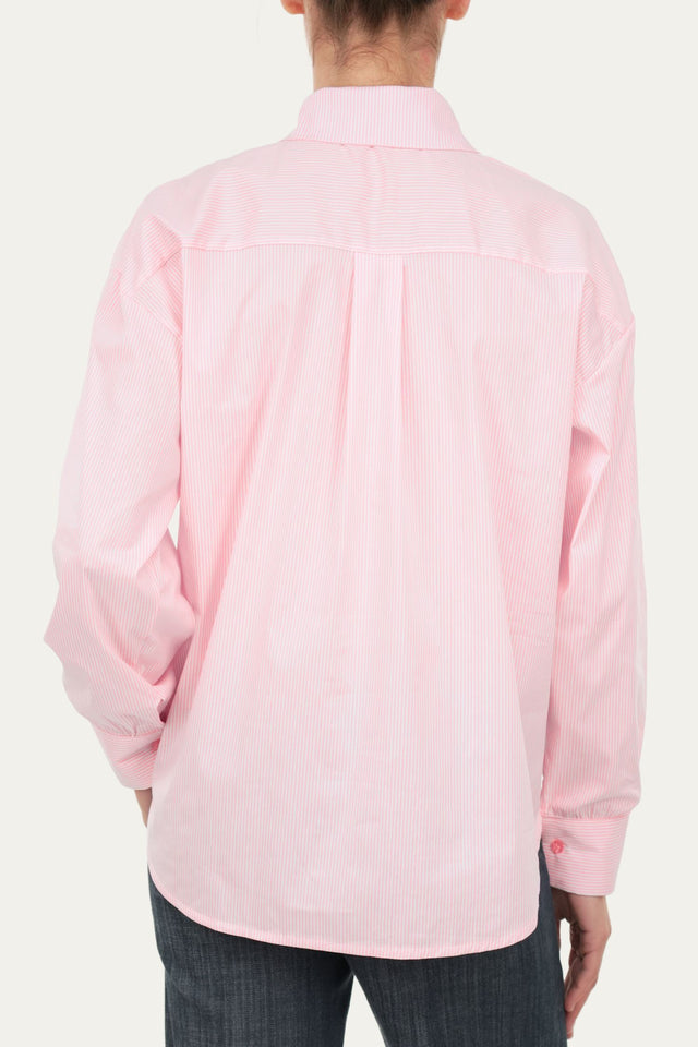 Camicia righe regular fit - Confetto