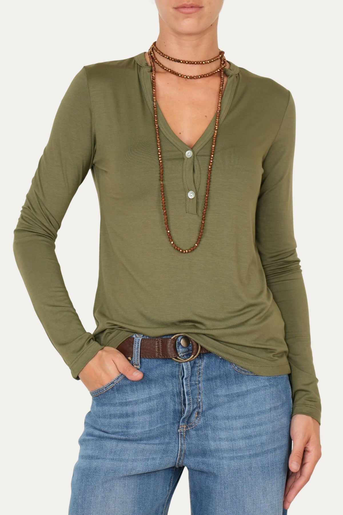 Blusa CHERI - Militare