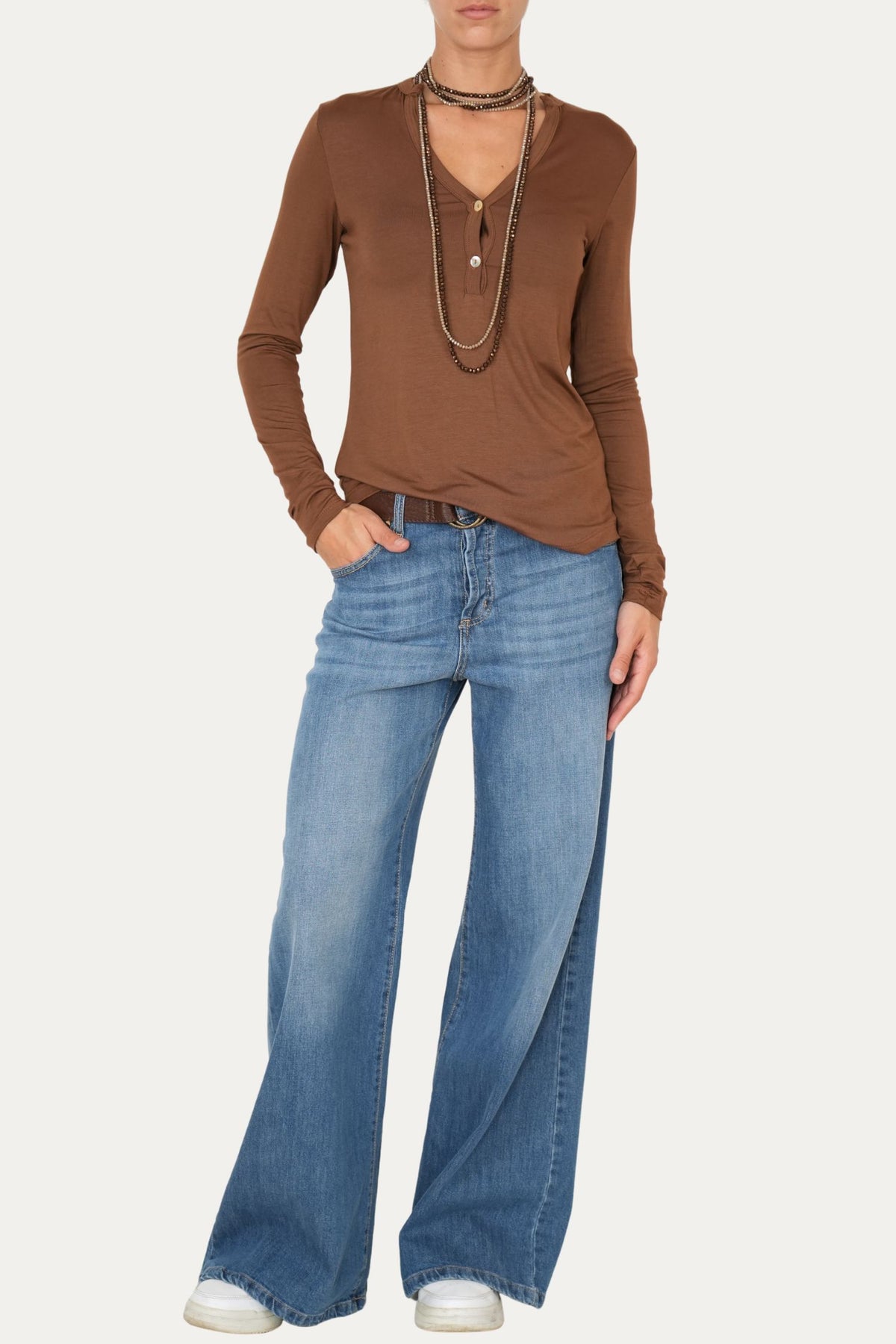 Blusa CHERI - Moka