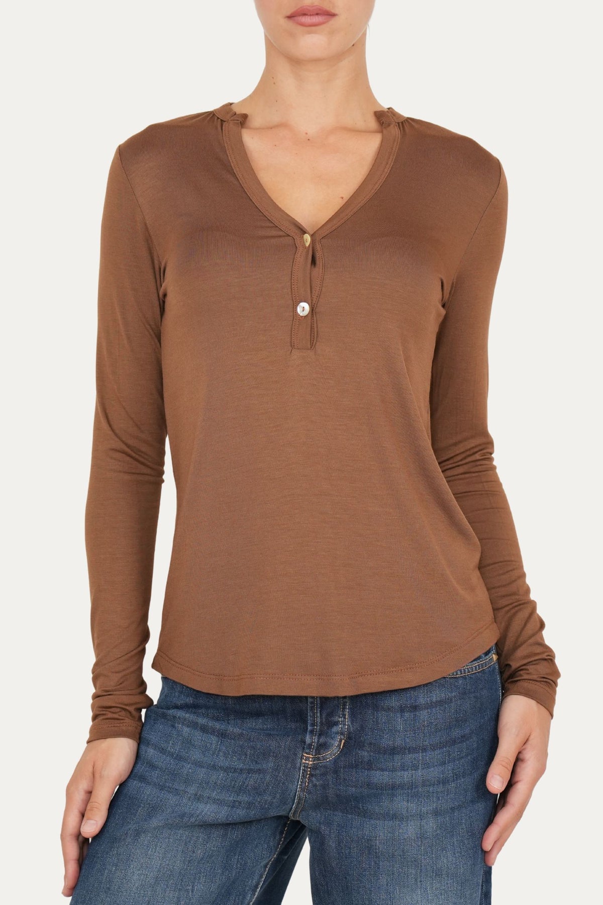 Blusa CHERI - Moka
