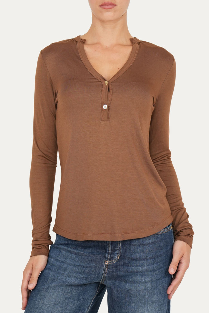 Blusa CHERI - Moka