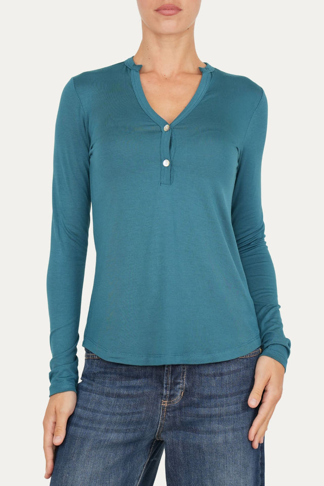 Blusa CHERI - Ottanio