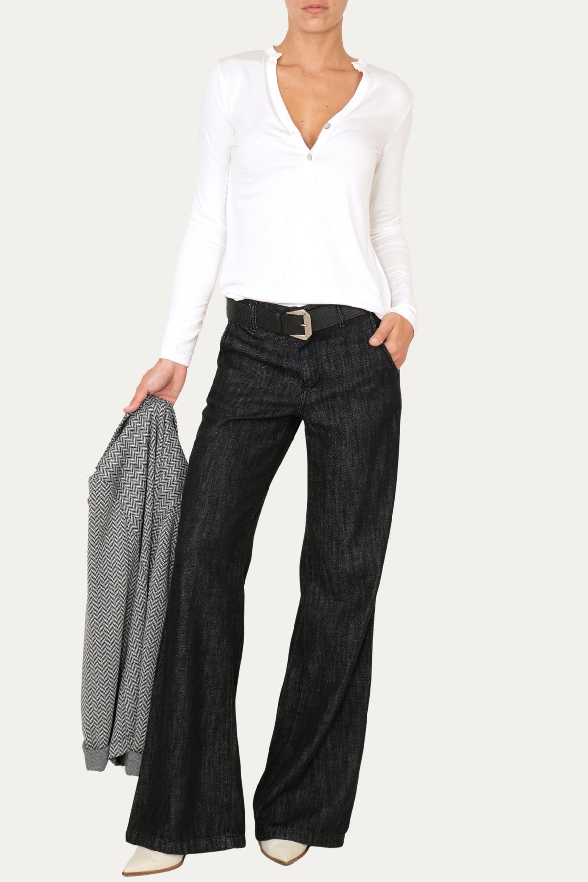 Blusa CHERI - Panna
