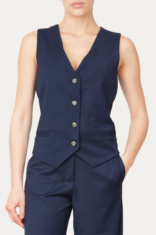 Gilet sartoriale - Blu