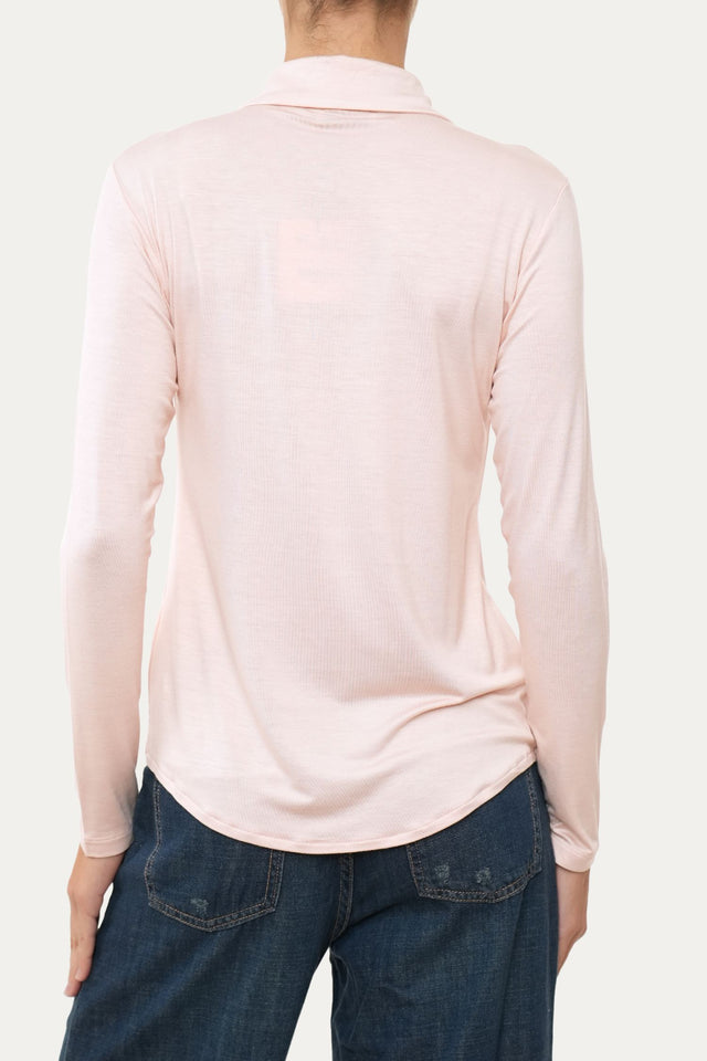 Camicia Jersey di Viscosa MILLY - Cipria