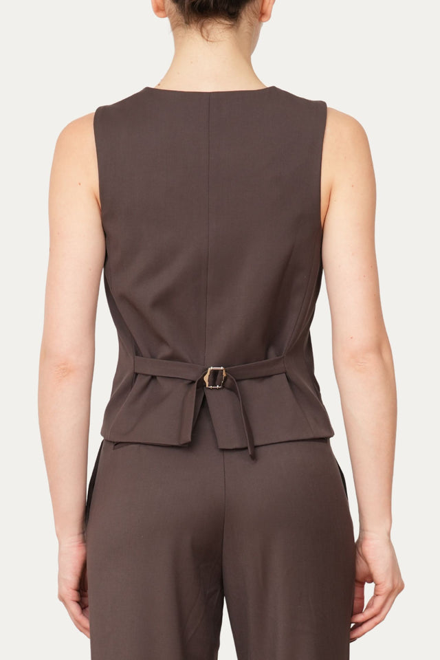 Gilet sartoriale - Moro