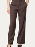 Pantalone palazzo sartoriale - Moro