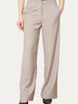 Pantalone palazzo sartoriale - Greige