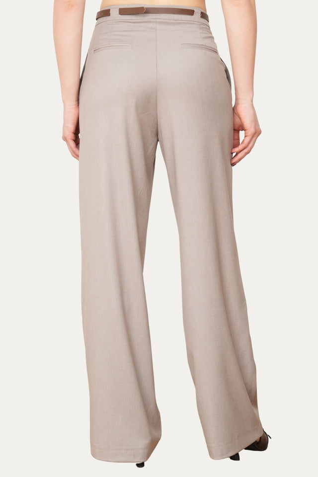 Pantalone palazzo sartoriale - Greige